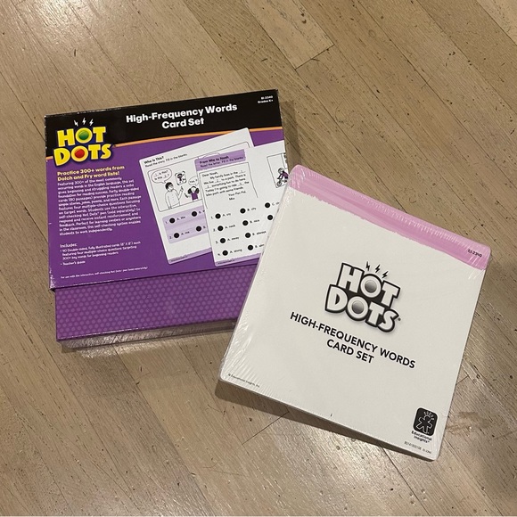 Educational Insights Hot Dots High-Frequency Words Card Set NWT - Picture 8 of 8